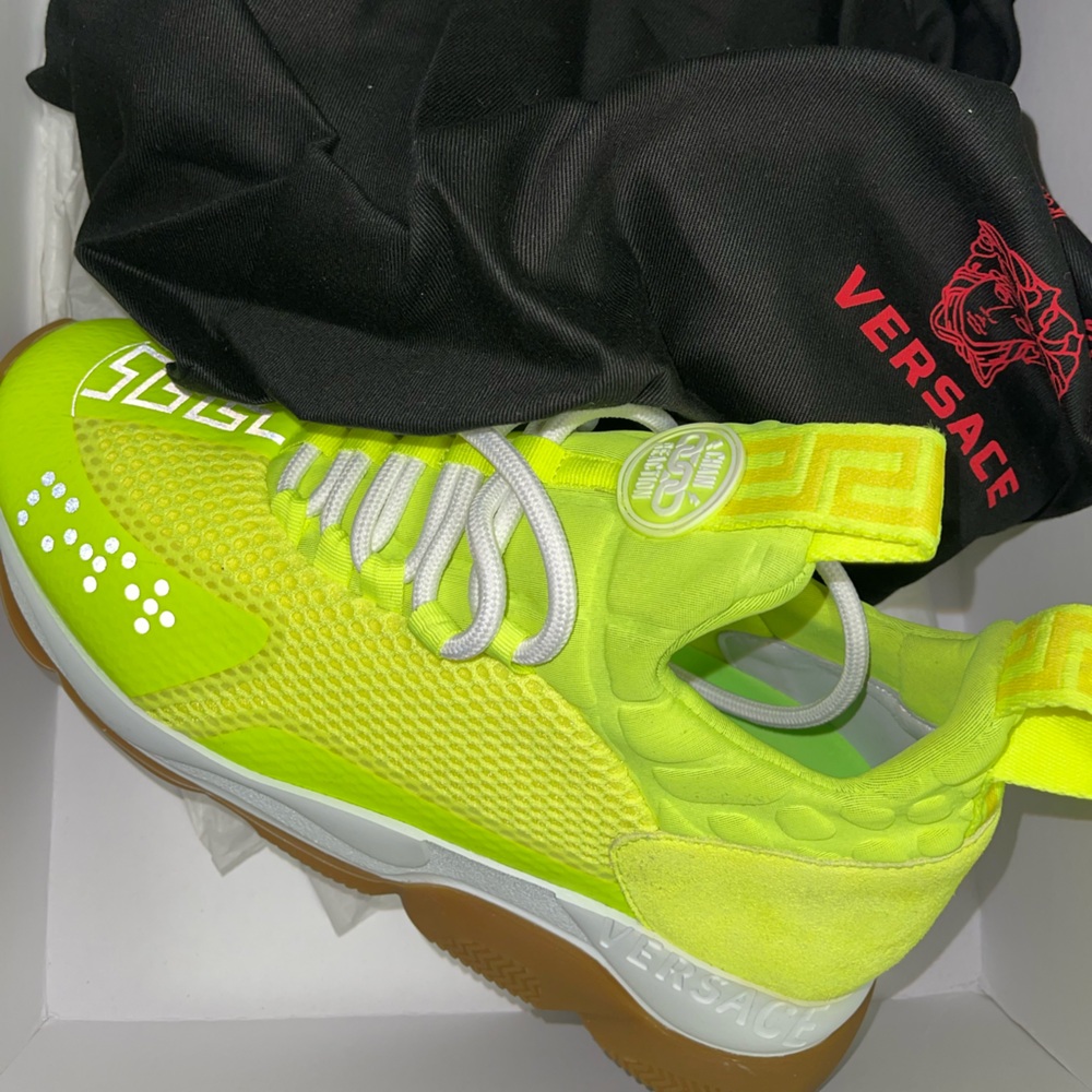 Versace Cross Chainer
Lime Green Gum (Women's Size 9.5)